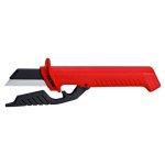 Kabelio nužievinimo peilis Knipex 98 56 (190mm, 1000V)