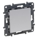 1 klavišo kryžminis perjungiklis Legrand Niloe Step 863307 (pilkas)