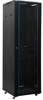 Komutacinė spinta 19'' pastatoma 42U 800x1000x2055mm (juoda, nesurinkta, IP20) A2-8042