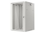 Komutacinė spinta 19'' pakabinama 18U 600x600x903,50mm (pilka, nesurinkta, IP20) ASP2-6618