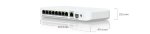 8 prievadų komutatorius Ubiquiti UniFi USW-Flex-2.5G-8-PoE