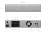 UPS maitinimo šaltinis Ubiquiti UPS-2U-EU 1500VA/1000W (230V, 2xGbE, 2x12V 9Ah, 4xC13, IP20)