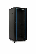 Komutacinė spinta 19" 27U A2-6827B (600x800x1405mm, juoda, IP20, iki 1000kg)