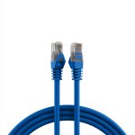 Patch kabelis RJ45 U/UTP Cat.5e K8110BL.1 (LSZH, AWG24/7, CCA, 1m, mėlynas)