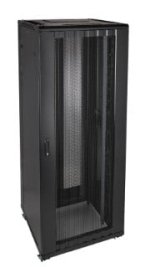 Komutacinė spinta 19" 22U 600x600x1166 (juoda, pastatoma)