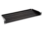 Universali lentyna 19" ATTE ADD-RACK1PU1 (1U, 300mm, juoda)