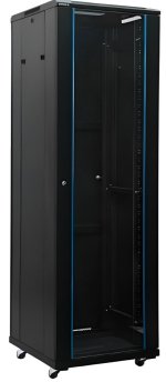 Komutacinė spinta 19'' pastatoma 37U 600x1000x1833mm (juoda, nesurinkta, IP20) A2-6037B