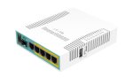 Maršrutizatorius 5 prievadų MikroTik hEX PoE RB960PGS-PB