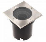 BETA-K grindinis šviestuvas su reguliuojamu kampu inox (10W, IP67) GTV ON-BETAKGU10RK-06